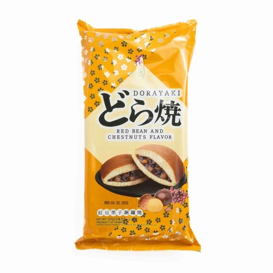 LL Dorayaki Cake Red Bean & Chestnut 165 g